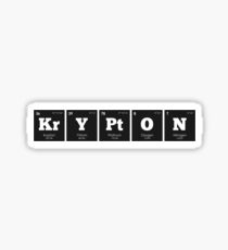 Chemistry - Elements of the Periodic Table: KRYPTON Sticker