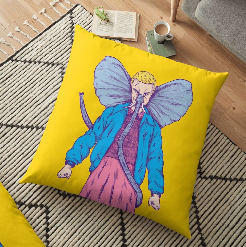 Elevhant Floor Pillow