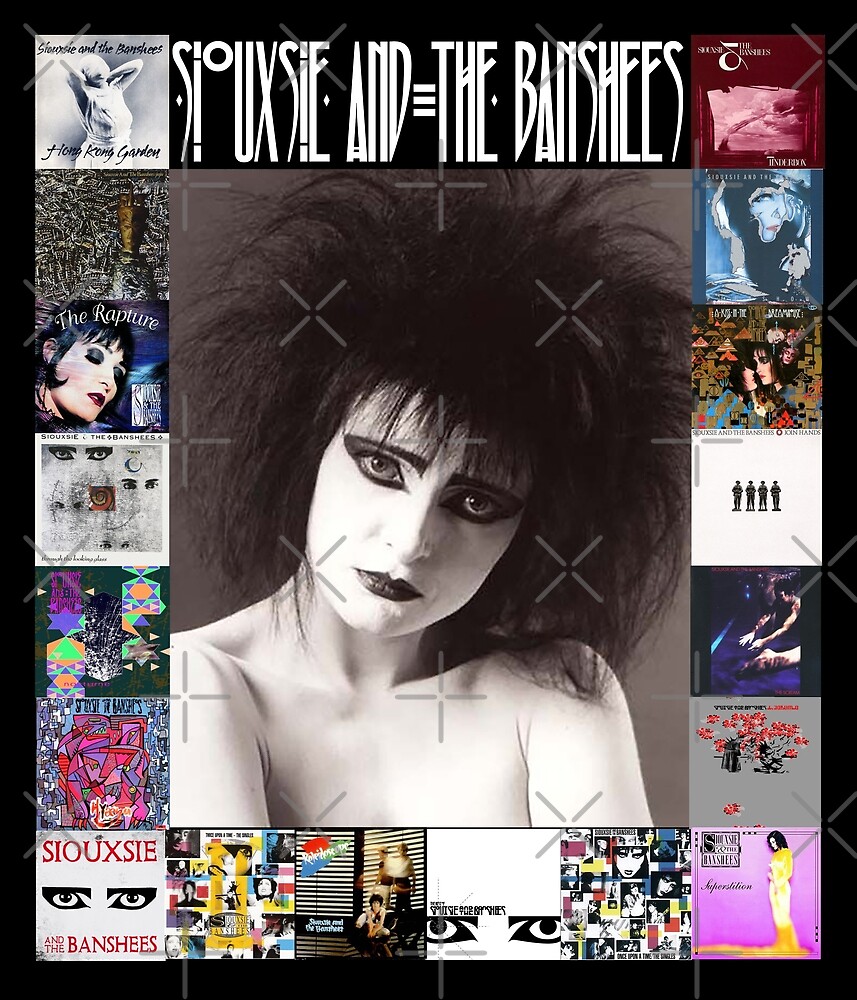 "Siouxsie and the Banshees Siouxsie Sioux framed in Album Covers 2