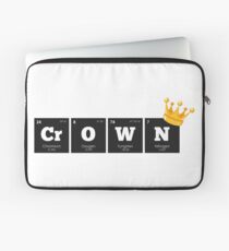 Chemistry - Elements of the Periodic Table: CROWN Laptop Sleeve