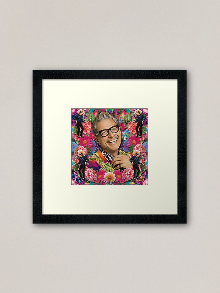 Alternate view of jeff the dinosaur scientist, alien hunter, fly-man and tier of knots Framed Art Print