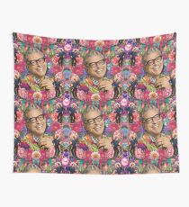 jeff the dinosaur scientist, alien hunter, fly-man and tier of knots Tapestry