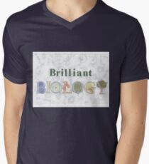 Brilliant Biology Men's V-Neck T-Shirt
