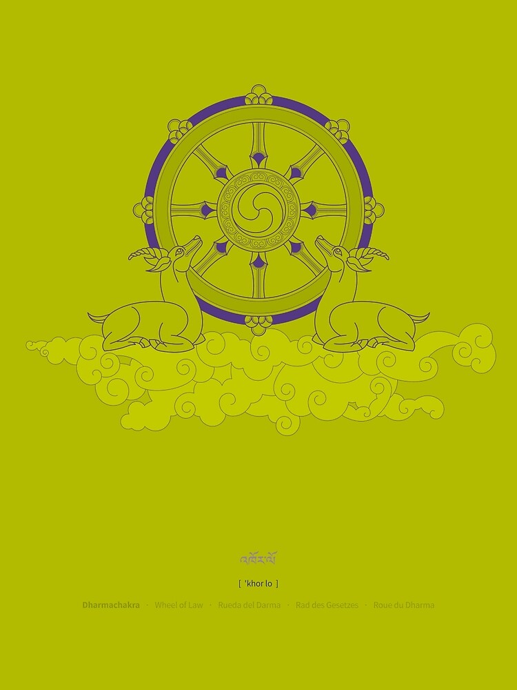 Dharmachakra – Wheel of Law by Thoth-Adan