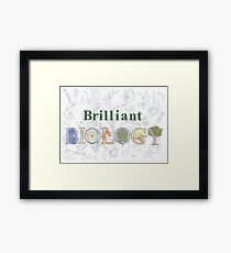 Brilliant Biology Framed Print
