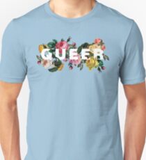 Queer (Antique Roses) Slim Fit T-Shirt