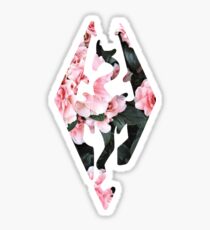 Skyrim Flowers Sticker