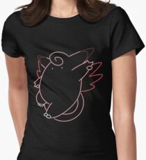 Minimalist Fairy Pokemon - Stage 1 Women's Fitted T-Shirt