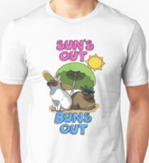 Sun's Out Buns Out Unisex T-Shirt
