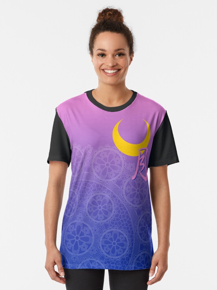 Alternate view of The Moon Collection Graphic T-Shirt