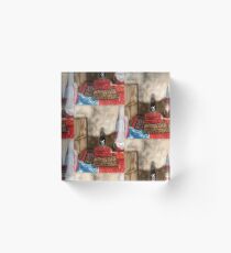 Kandovan Stone Village Home Acrylic Block