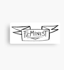 Feminist. Canvas Print