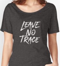 Hinterlasse keine Spuren Baggyfit T-Shirt
