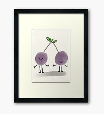 Couple of sweet grapes Framed Print