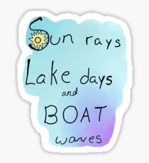 Sunrays Sticker