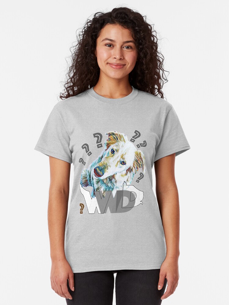 Alternate view of What Would Dogs Do? Mascot Classic T-Shirt