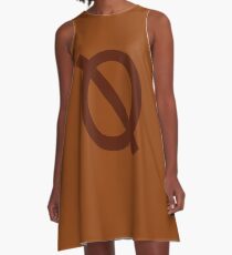 Mae Borowski Shirt - Nacht im Wald A-Linien Kleid
