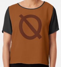 Mae Borowski Shirt - Nacht im Wald Chiffontop