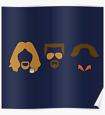 Big Lebowski Trio Poster