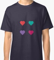 four hearts Classic T-Shirt