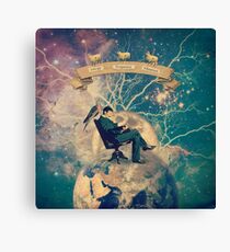 Goodnight, Tesla Canvas Print