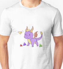 Spyro the dragon and Gems Unisex T-Shirt