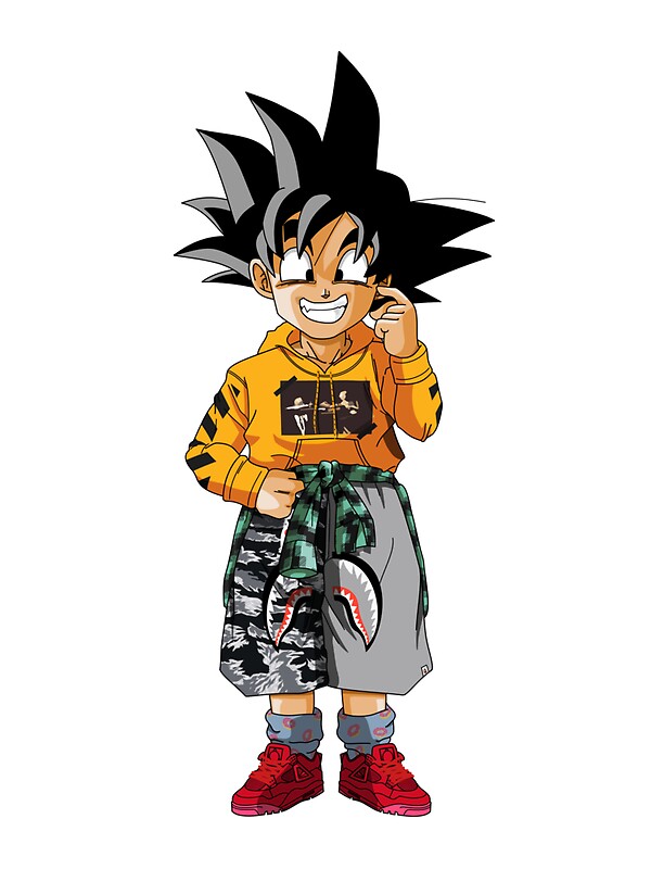 "Goten Sticker" Stickers by HMNALNS | Redbubble