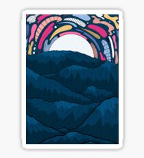 Shapes in the sky Sticker