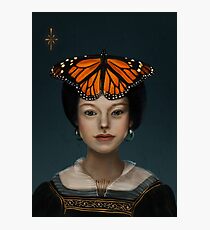 Lady Butterfly Photographic Print