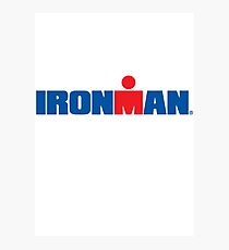 Ironman Triathlon Emblem Photographic Print