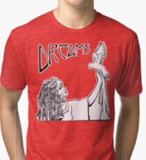 Stevie Nicks- Art Nouveau Style- B&W Tri-blend T-Shirt