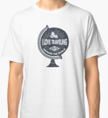 I Love Traveling Classic T-Shirt
