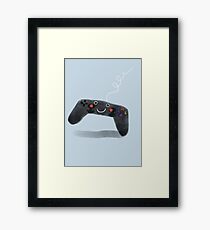 Cute gaming Framed Print