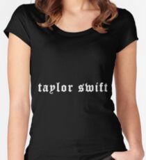 Taylor Swift Women's Fitted Scoop T-Shirt