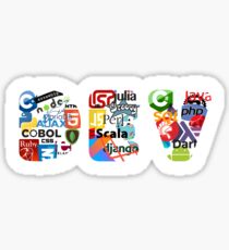 Developer programming languages Sticker