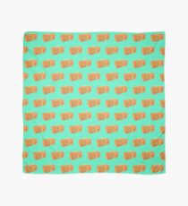 Pañuelo "Classic Retro Vintage Atlas Radio Pattern Orange Green"