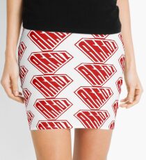 Arroz SuperEmpowered (Red) Mini Skirt