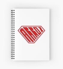 Arroz SuperEmpowered (Red) Spiral Notebook