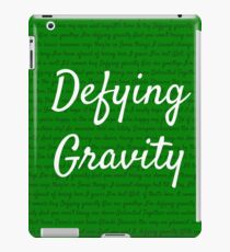 Defying gravity iPad Case/Skin