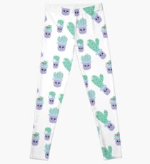 Kawaii Cactus Fun Leggings