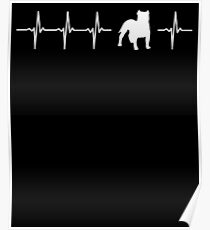 Staffordshire Bull Terrier Dog Gift Poster