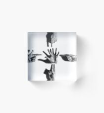 The Centre of Attention Acrylic Block