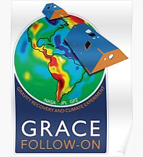 GRACE Folgen auf Mission Logo Poster