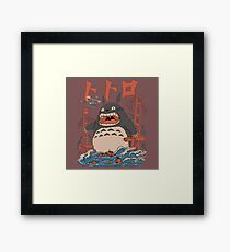 The Neighbor's Attack Framed Print