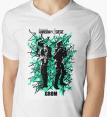 GROM Men's V-Neck T-Shirt