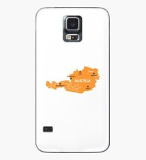 austria map Case/Skin for Samsung Galaxy