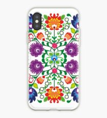 Folk #4 - white iPhone Case