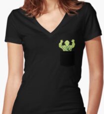 Captain Cutler's Revenge Women's Fitted V-Neck T-Shirt