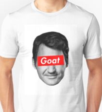Roger Federer - the GOAT Slim Fit T-Shirt