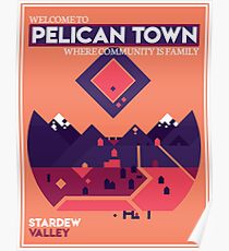 Welcome to Pelican Town - Stardew Valley Poster